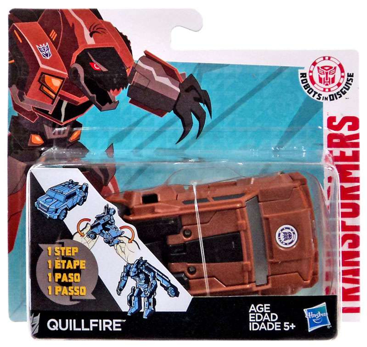 Transformers Robots in Disguise 1 Step Changers Quillfire Action Figure