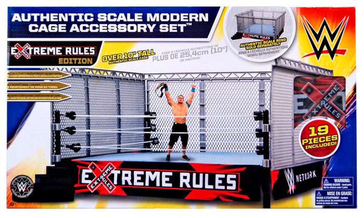 Wwe Wrestling Superstar Rings Xtreme Rules Cage Accessory Set Mattel Toys 7  30283.1461384244 ?c=2