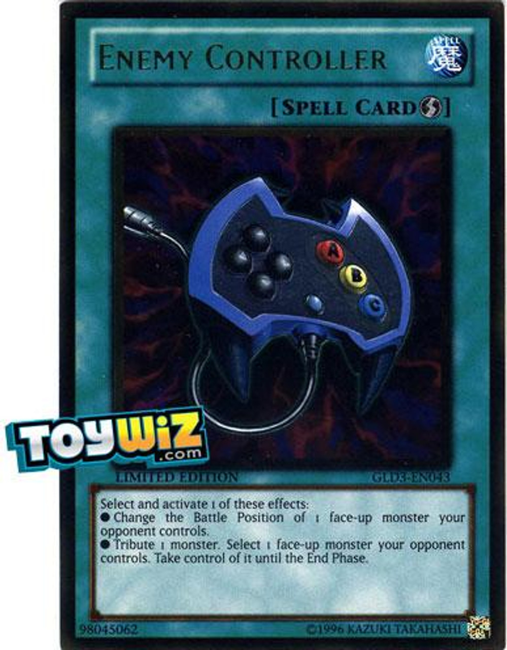 YuGiOh Gold Series 3 2010 Gold Rare Enemy Controller GLD3-EN043
