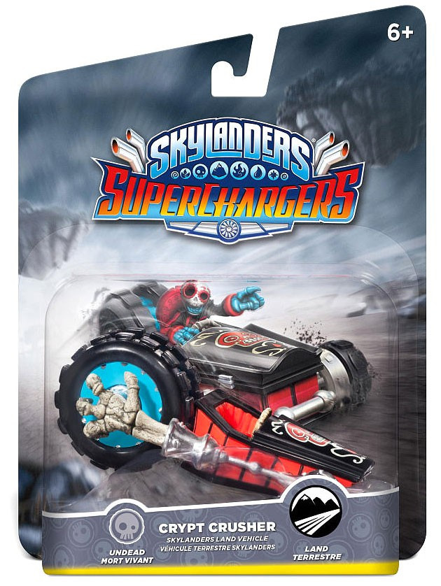 Skylanders SuperChargers Crypt Crusher Vehicle Activision ToyWiz