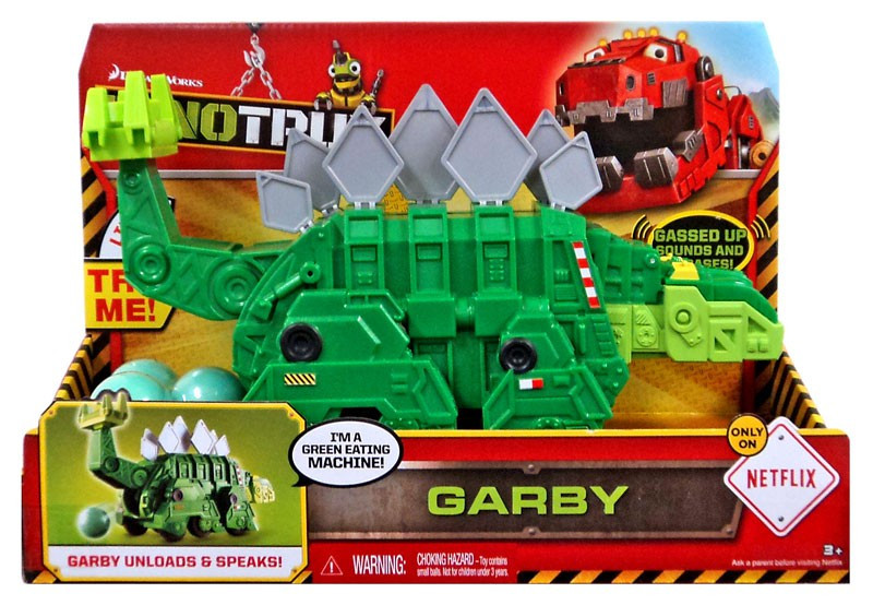 Dinotrux Garby Deluxe Figure With Sound Mattel Toys ToyWiz