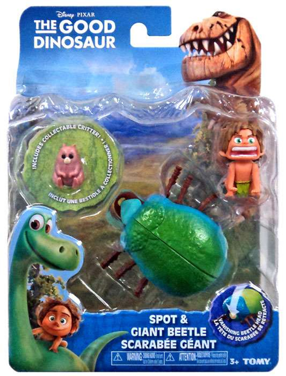 Disney The Good Dinosaur Spot Giant Beetle Action Figure TOMY - ToyWiz