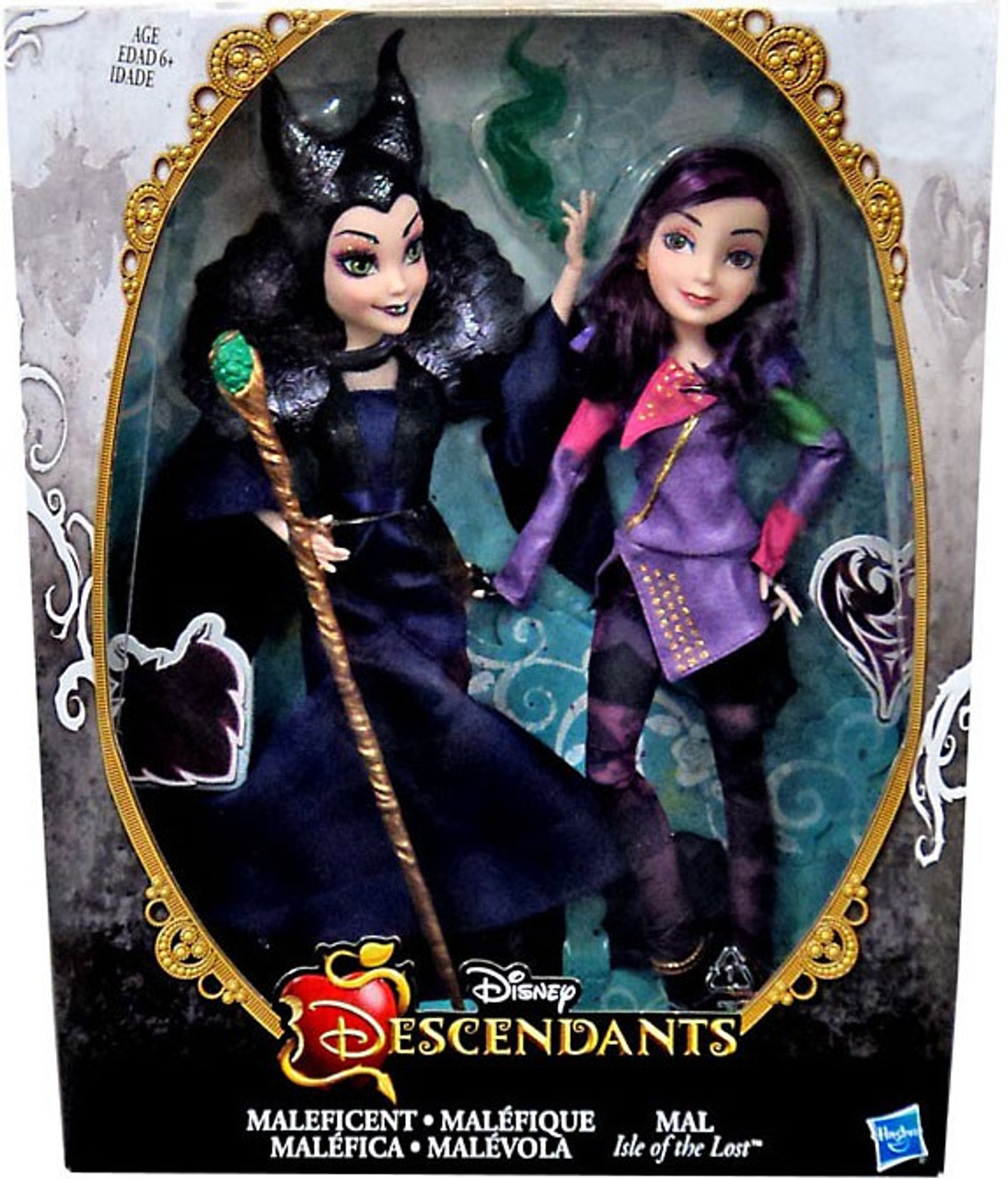Disney Descendants Maleficent Mal Exclusive 11 Doll 2-Pack Hasbro Toys - ToyWiz