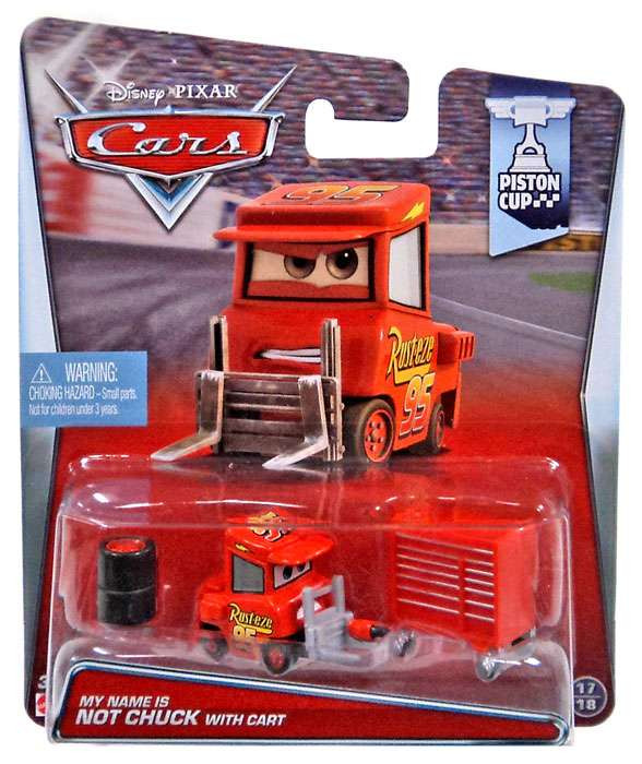 Disney Cars Piston Cup My Name is Not Chuck 155 Diecast Car 1718 with