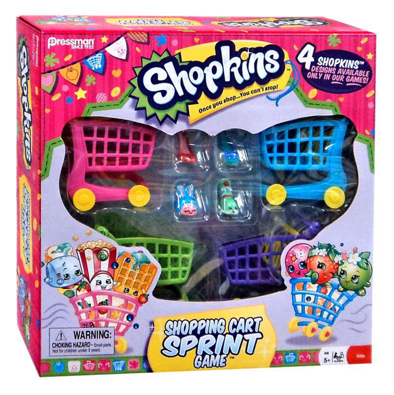 Shopkins Shopping Cart Sprint Game Moose Toys ToyWiz
