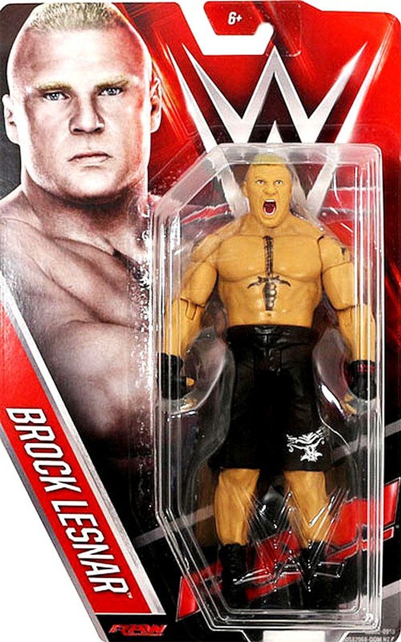 WWE Wrestling Series 60 Brock Lesnar 6 Action Figure Mattel Toys - ToyWiz
