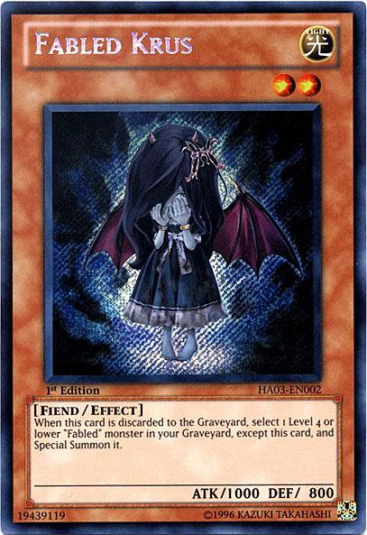 YU-GI-OH! – Fabled Soulkius (HA03-EN004) Secret Rare – Sammelkarte Aus Hidden Arsenal 3 – Unlimited Edition