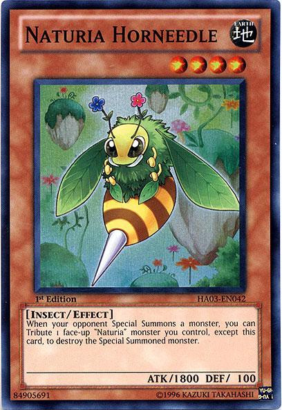 Yu-Gi-Oh! Naturia Dragonfly HA03-EN010 Super Rare Card - Hidden Arsenal 3 Unlimited Edition Trading Card