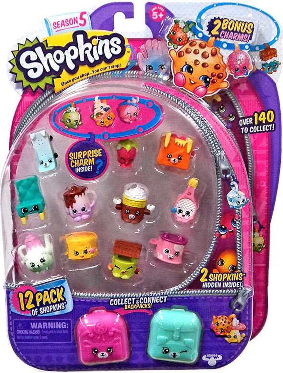 Shopkins Season 5 Mini Figure 12 Pack Moose Toys ToyWiz