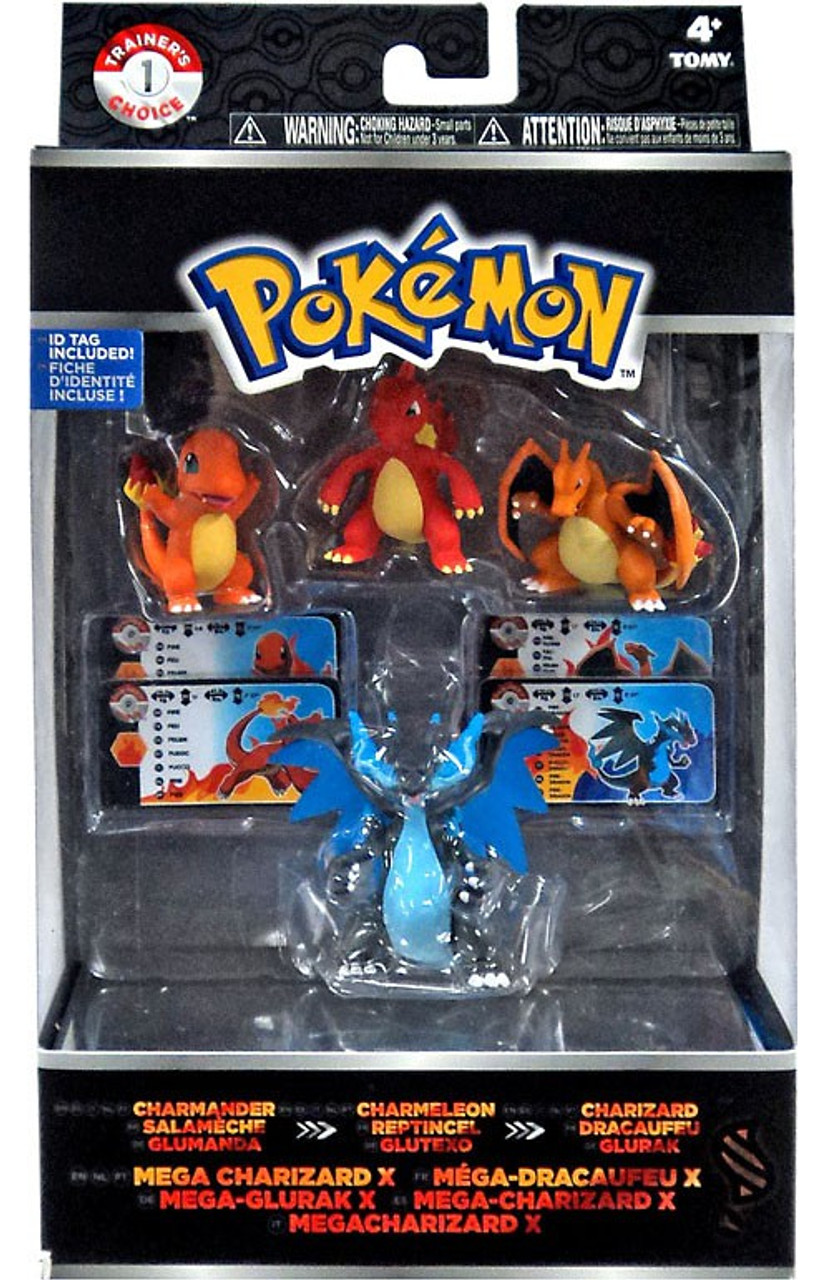 Pokemon XY Charmander, Charmeleon, Charizard Mega ...