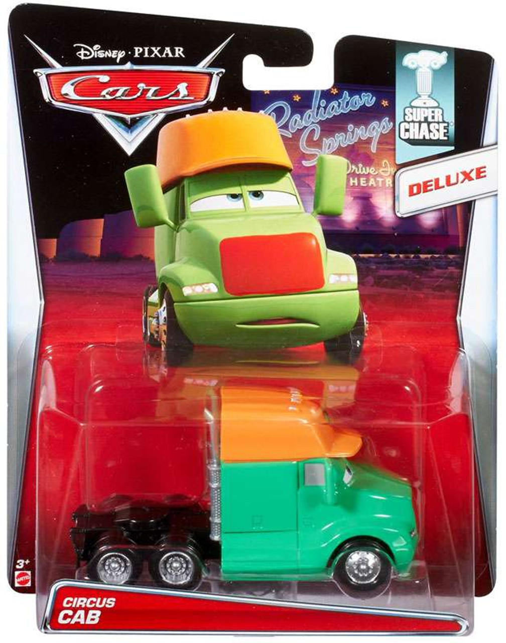 Disney Pixar Cars Super Chase Circus Cab 155 Diecast Car ...