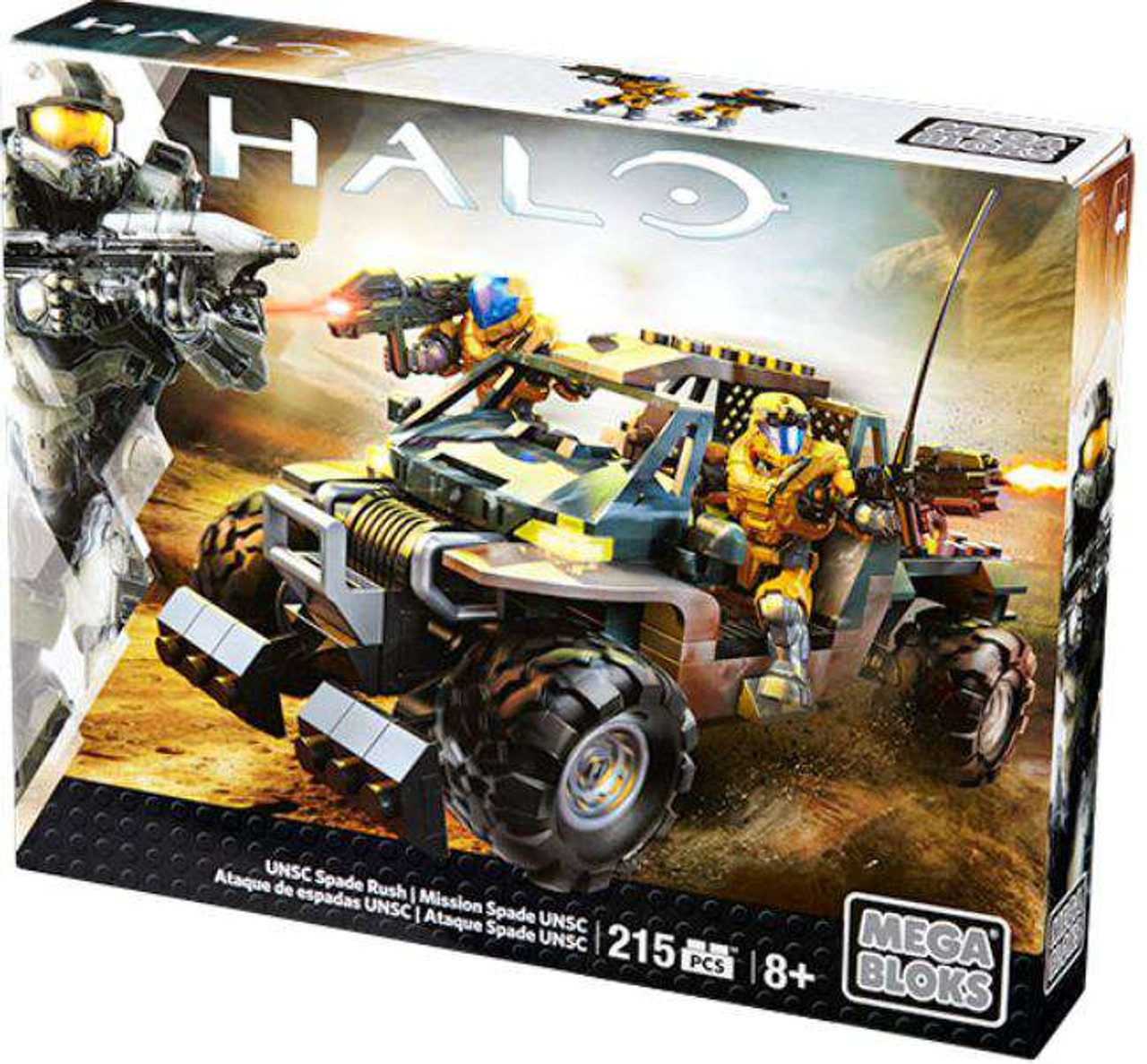 Mega Bloks Halo UNSC Spade Rush Set #32730