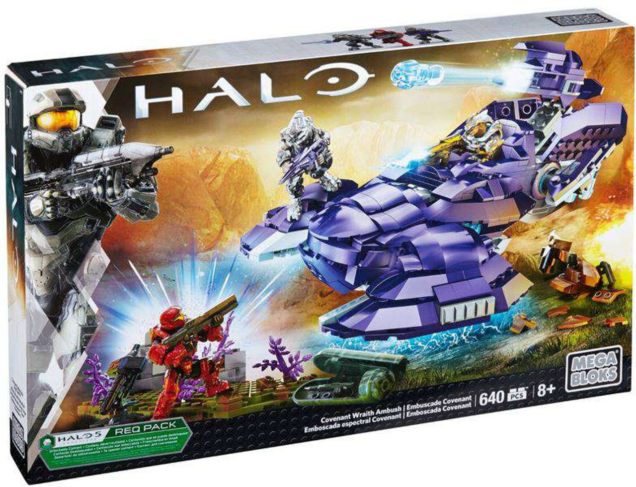 Mega Bloks Halo Covenant Wraith Ambush Set #31844