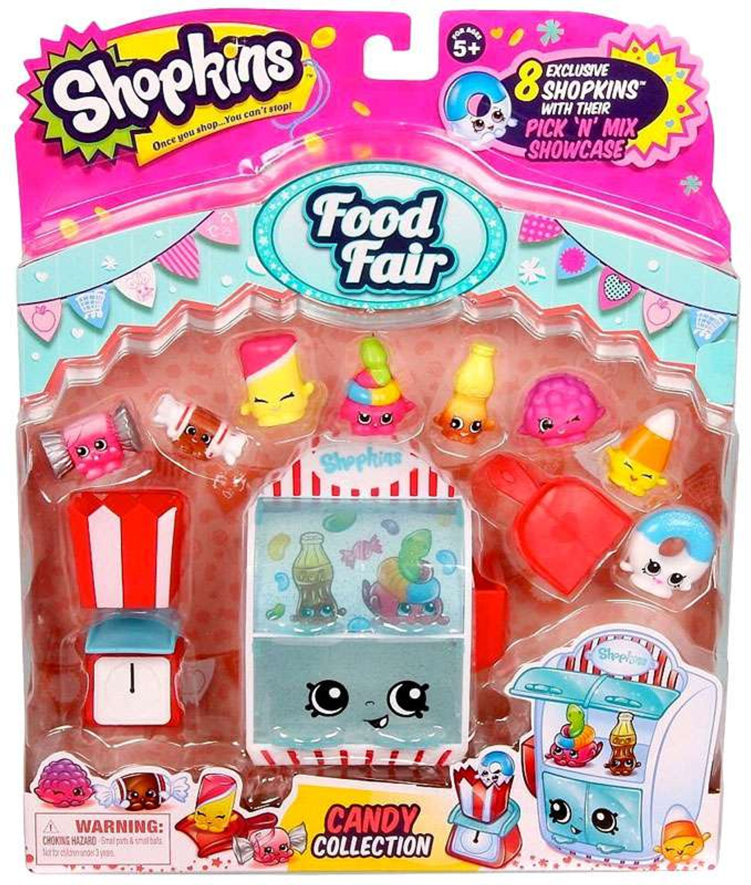 Shopkins Food Fair Candy Collection Theme Pack Moose Toys ToyWiz