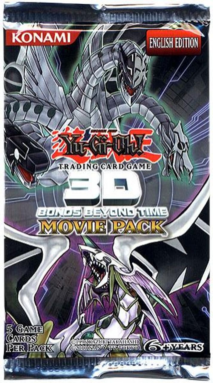 Yugioh 3d Bonds Beyond Time Full Movie English YuGiOh 3D Bonds Beyond Time Booster Pack Konami - ToyWiz