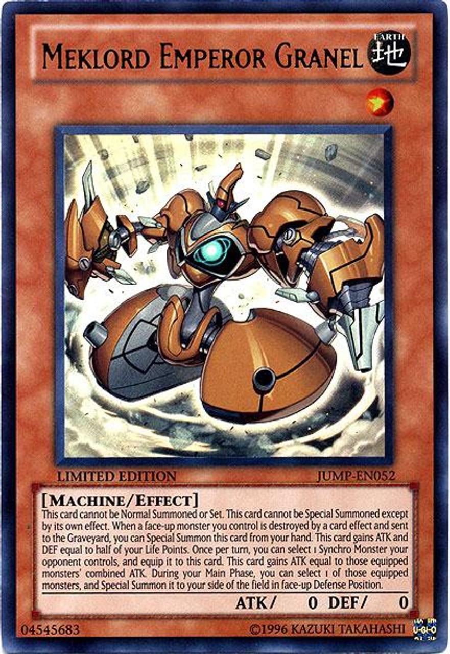 YuGiOh Shonen Jump Ultra Rare Meklord Emperor Granel JUMP-EN052