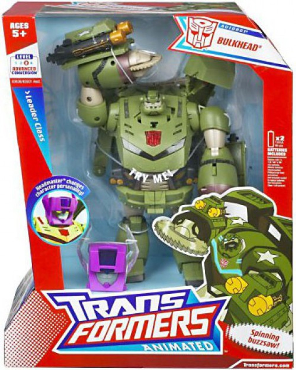 Transformers Animated Leader Bulkhead Leader Action Figure
