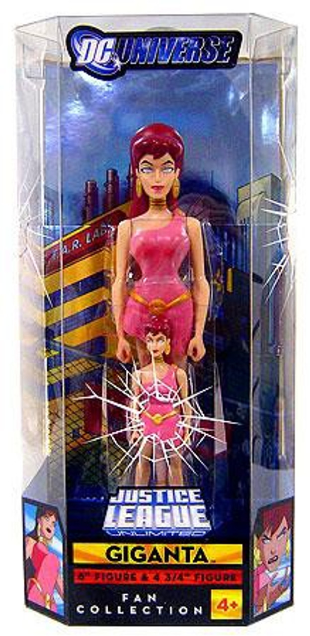 DC Universe Justice League Unlimited Giganta Exclusive Action Figure Set