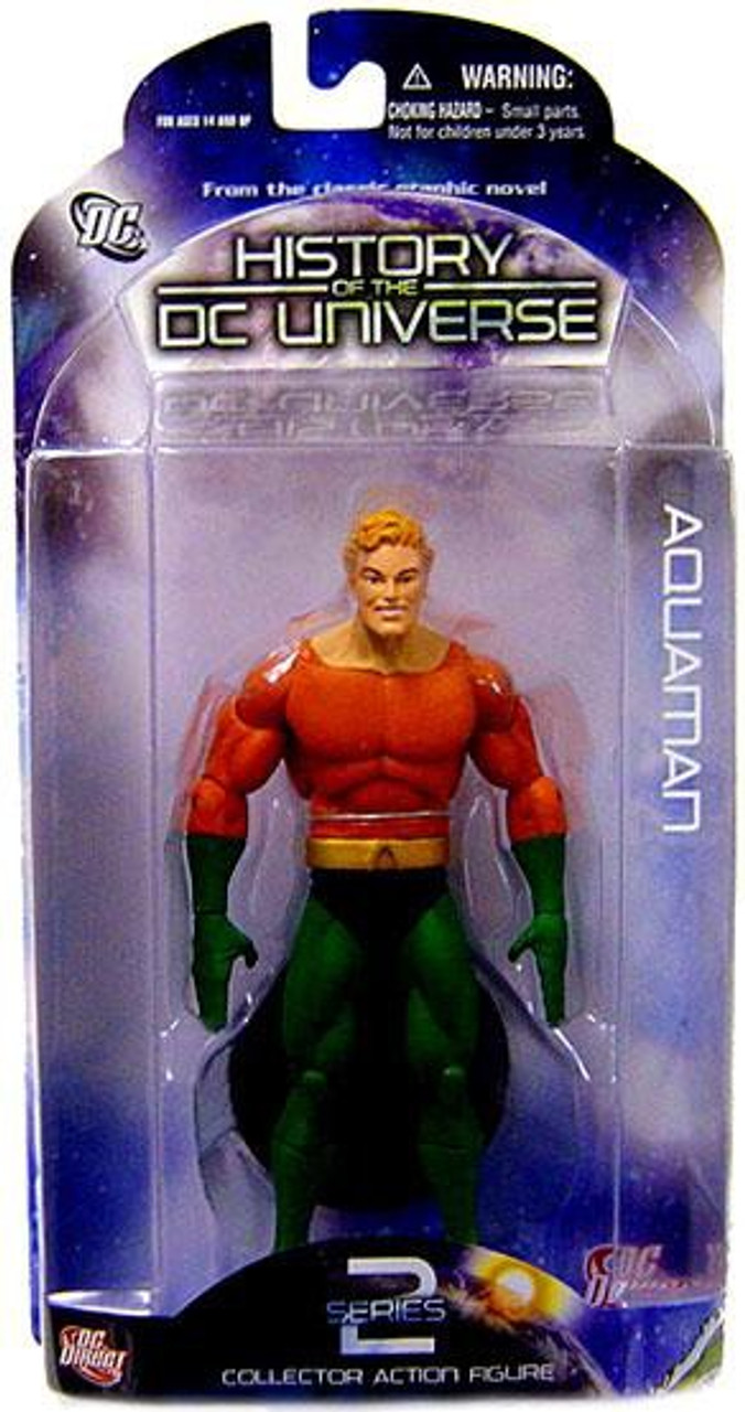 History of the DC Universe Series 2 Aquaman Action Figure