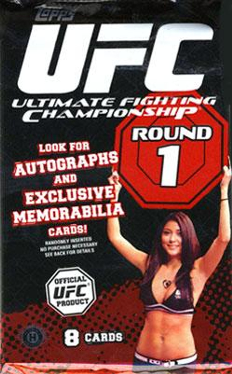 UFC 2009 Round 1 Trading Card Pack