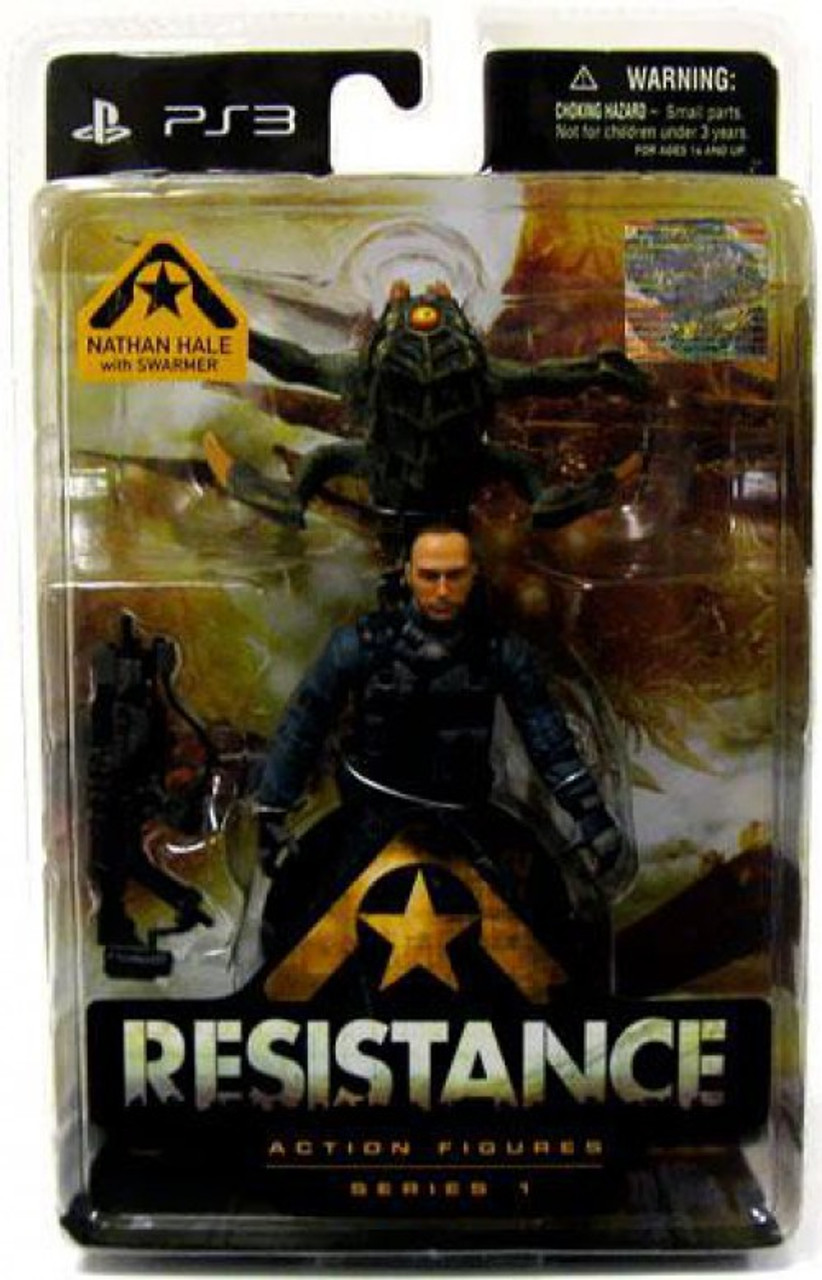 Resistance Series 1 Nathan Hale & Swarmer Action Figure