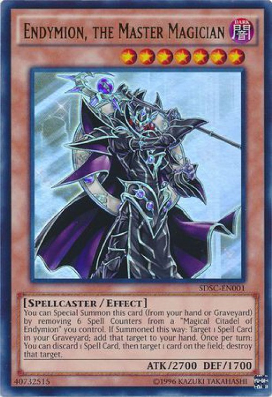 YuGiOh 5D's Structure Deck: Spellcaster's Command Ultra Rare Endymion, The Master Magician SDSC-EN001