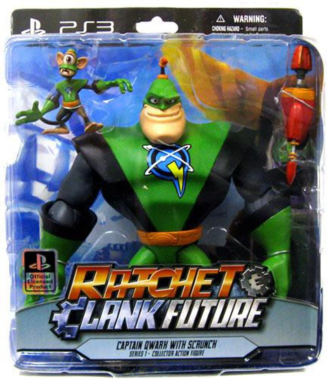 Ratchet and Clank Future Series 1 Captain Quark & Scrunch Action Figure 2-Pack
