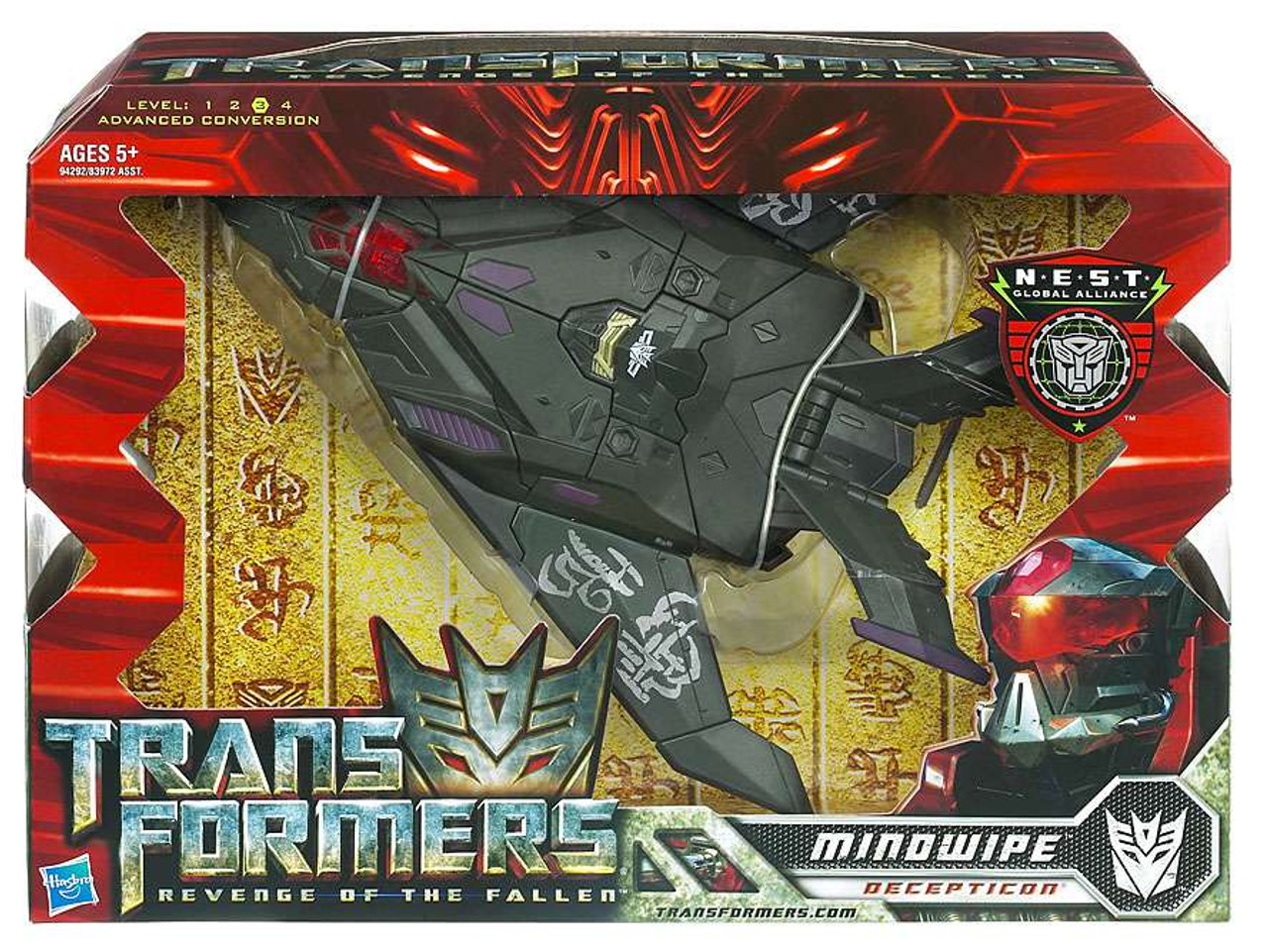 Transformers Revenge of the Fallen Mindwipe Voyager Action Figure