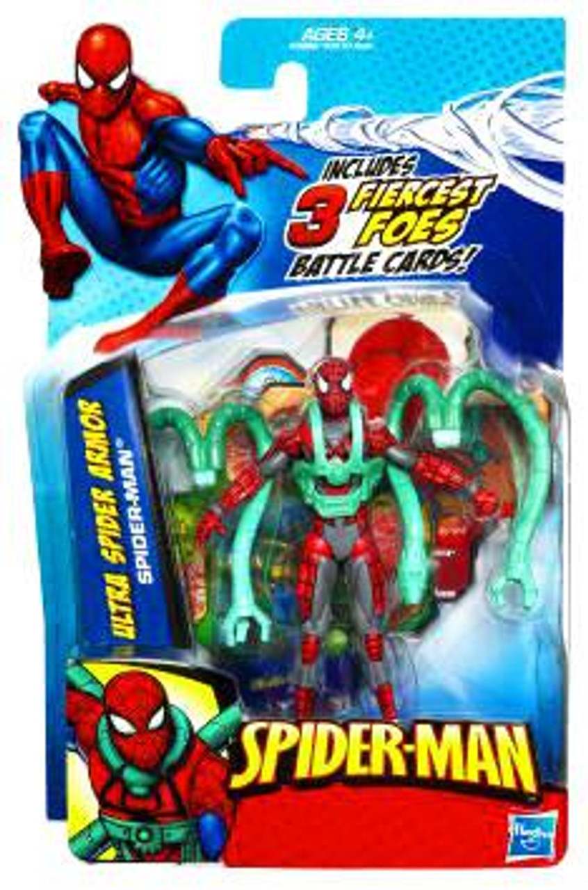 Spider-Man 2010 Ultra Spider Armor Spider-Man Action Figure