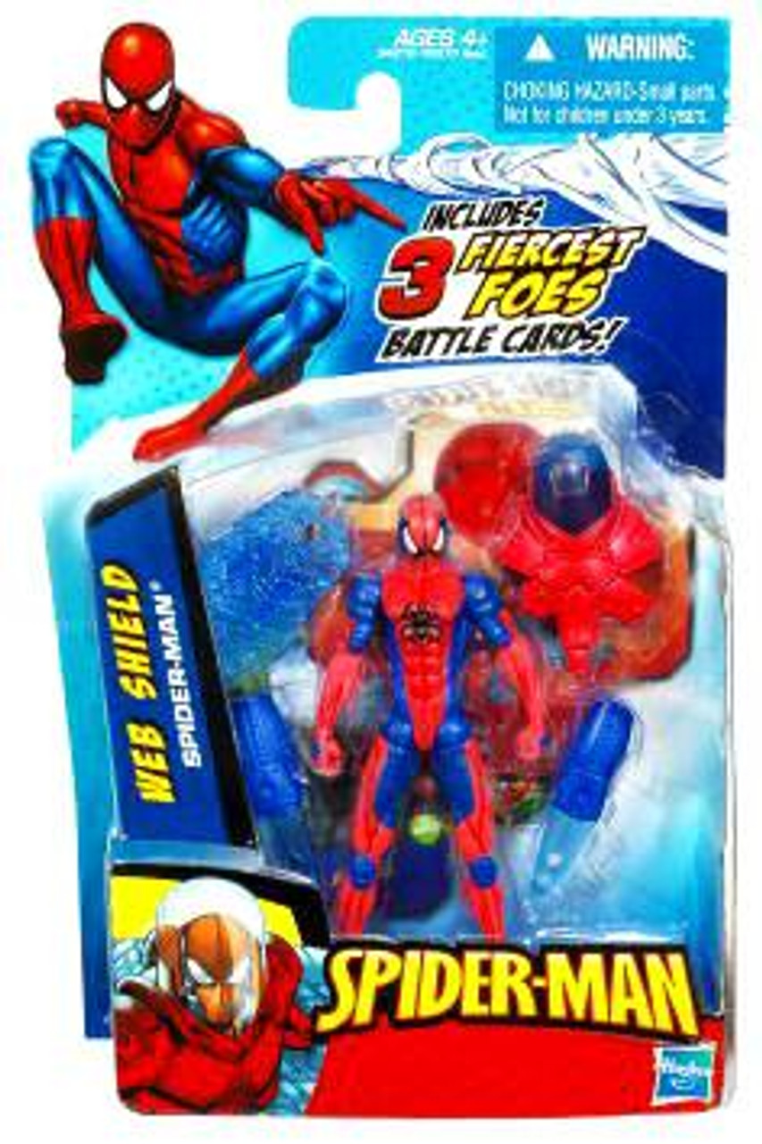 Spider-Man 2010 Web Shield Spider-Man Action Figure