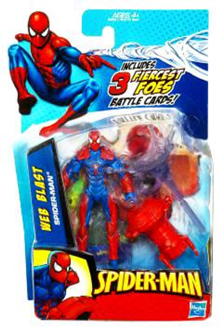 Spider-Man 2010 Web Blast Spider-Man Action Figure