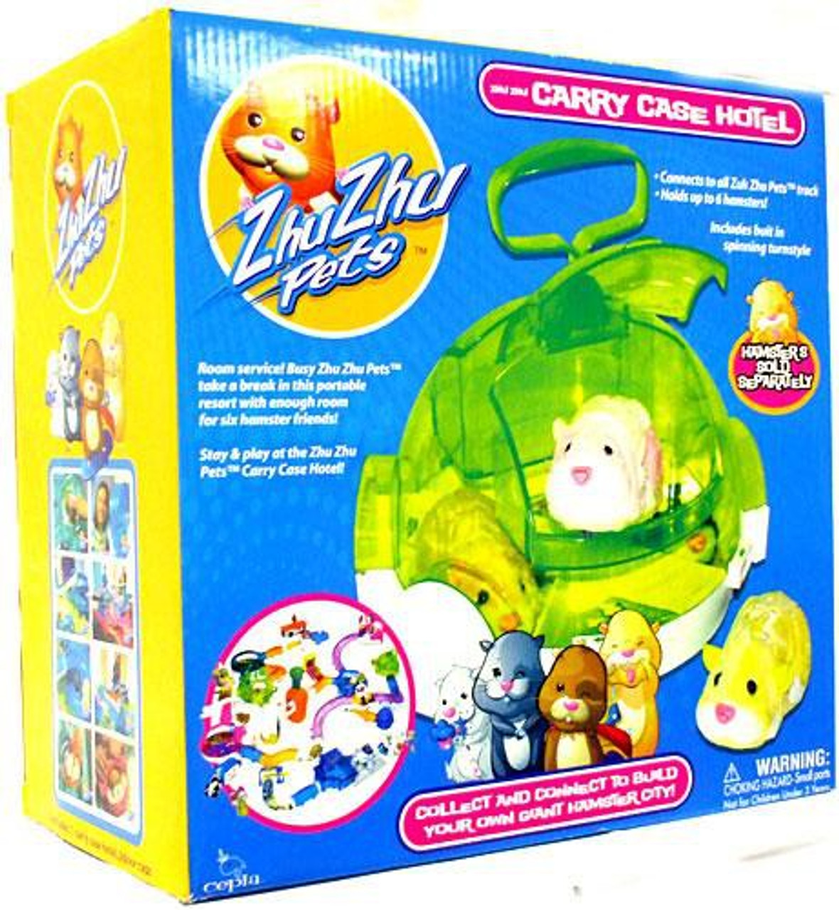 Zhu Zhu Pets Carry Case Hotel Playset