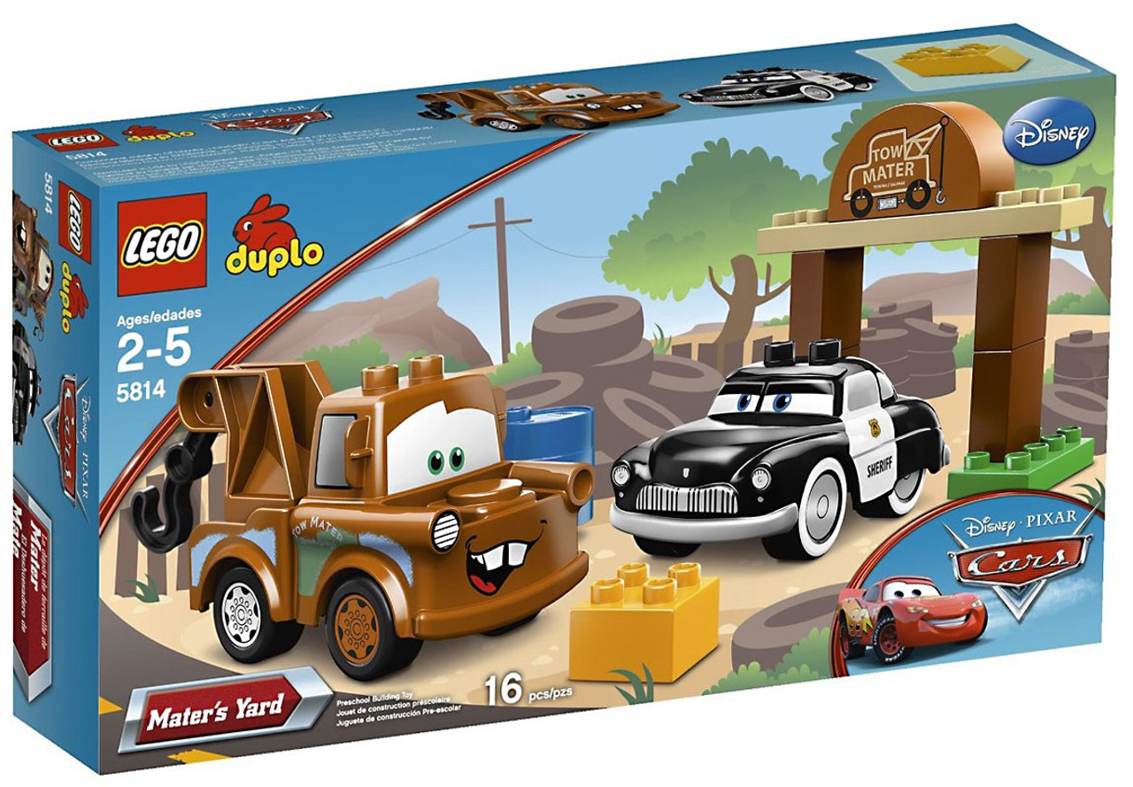 LEGO Disney Cars Duplo Cars Maters Yard Set 5814 ToyWiz