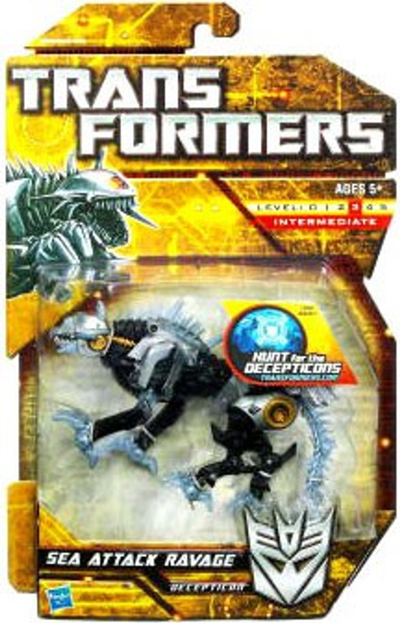 Transformers Hunt for the Decepticons Sea Attack Ravage Deluxe Action Figure