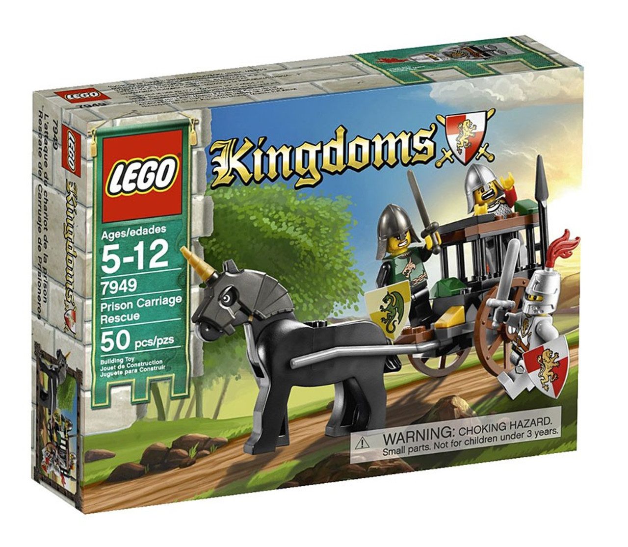 LEGO Kingdoms Prison Carriage Rescue Set #7949