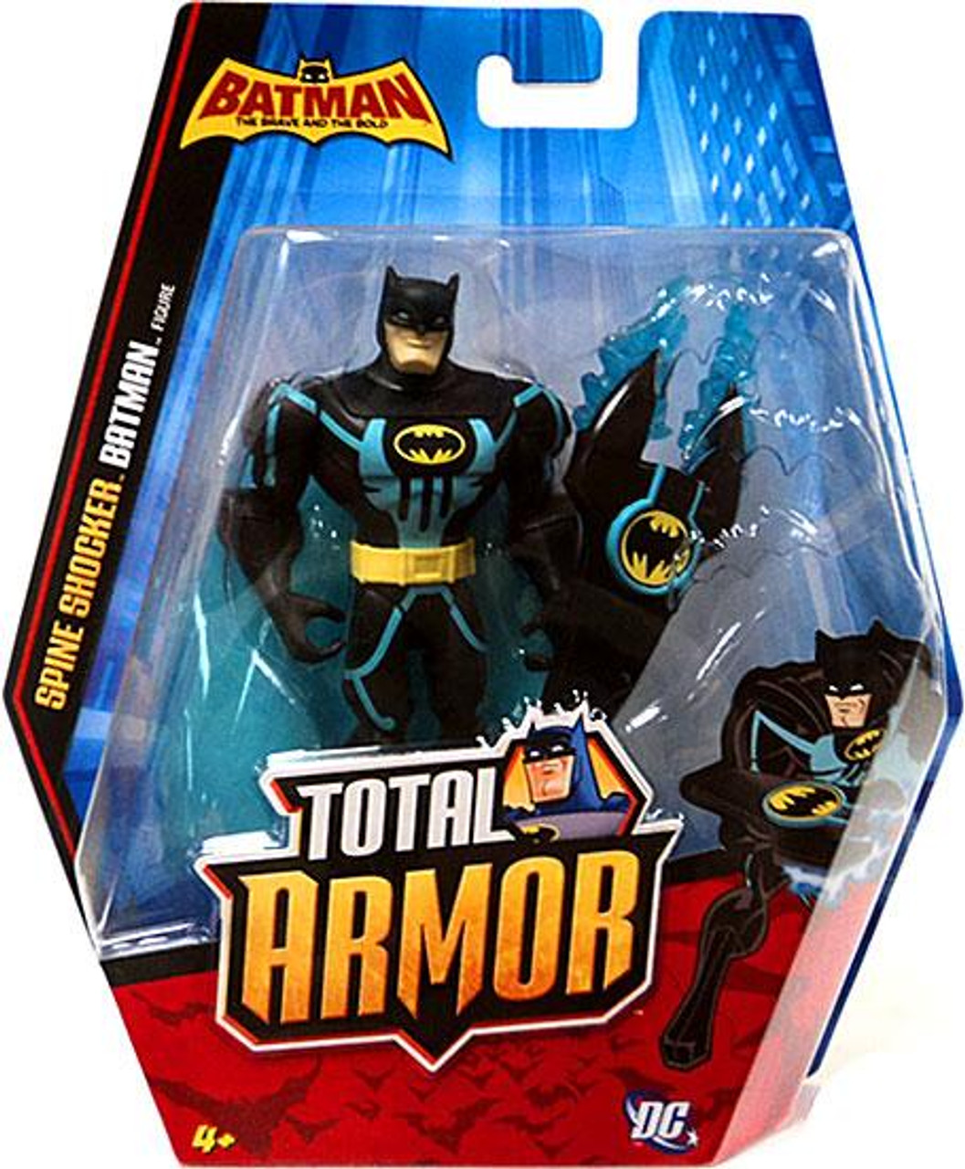 The Brave and the Bold Total Armor Spine Shocker Batman Action Figure