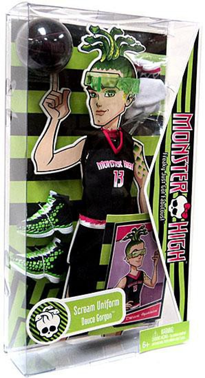 Monster High Scream Uniform Deuce Gorgon 9-Inch Fashion Pack