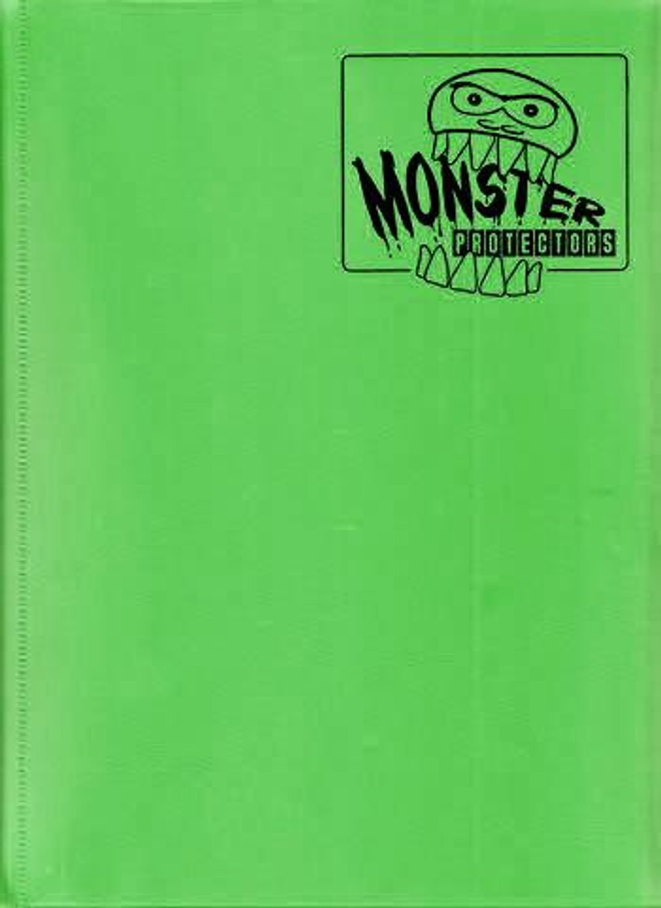 Card Supplies Matte Green 9-Pocket Binder