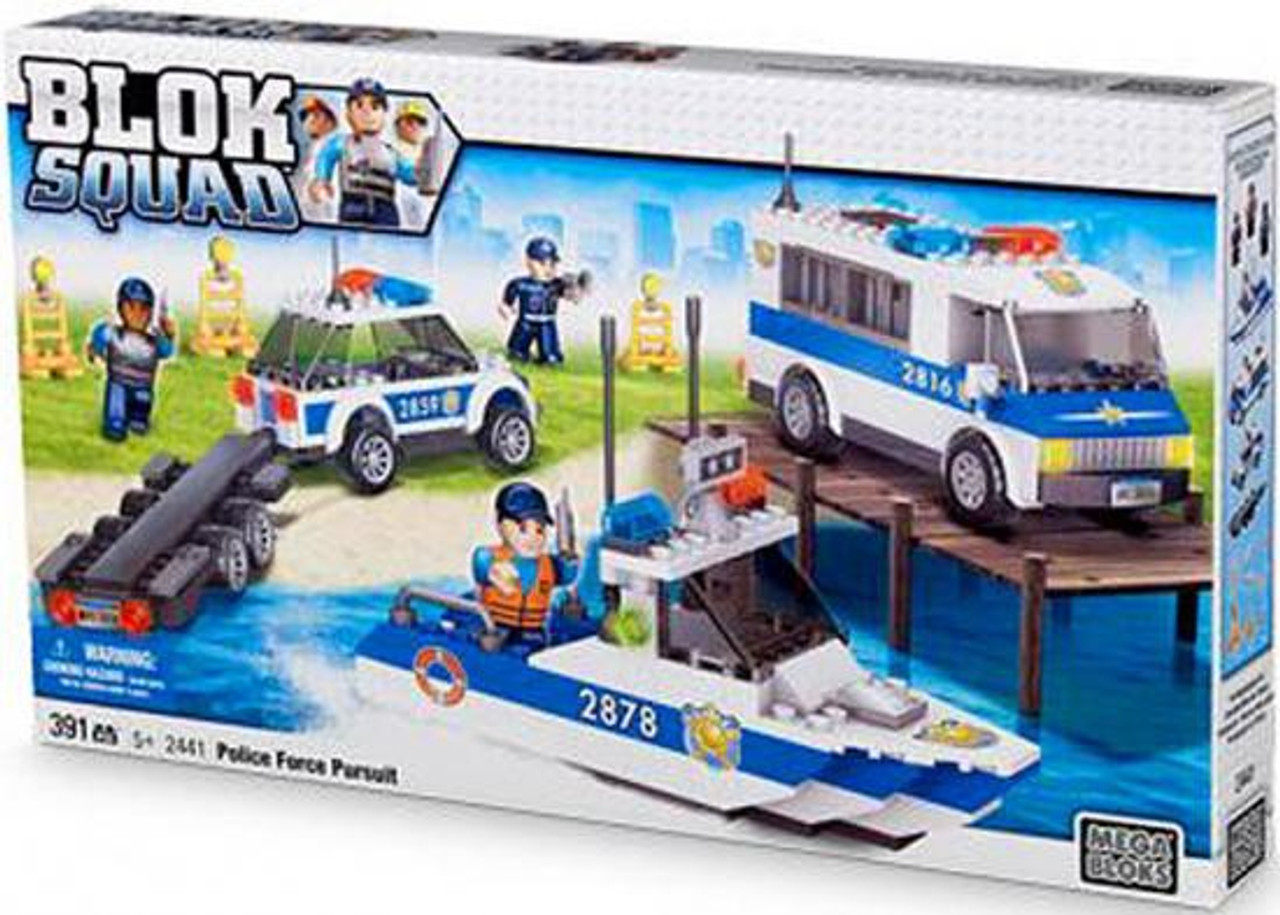 Mega Bloks Blok Squad Police Force Pursuit Set #2441