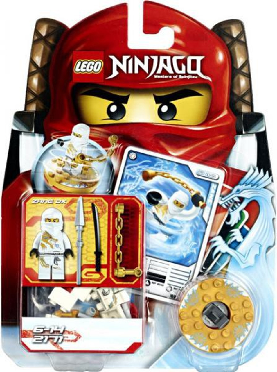 LEGO Ninjago Spinjitzu Spinners Zane DX Set #2171