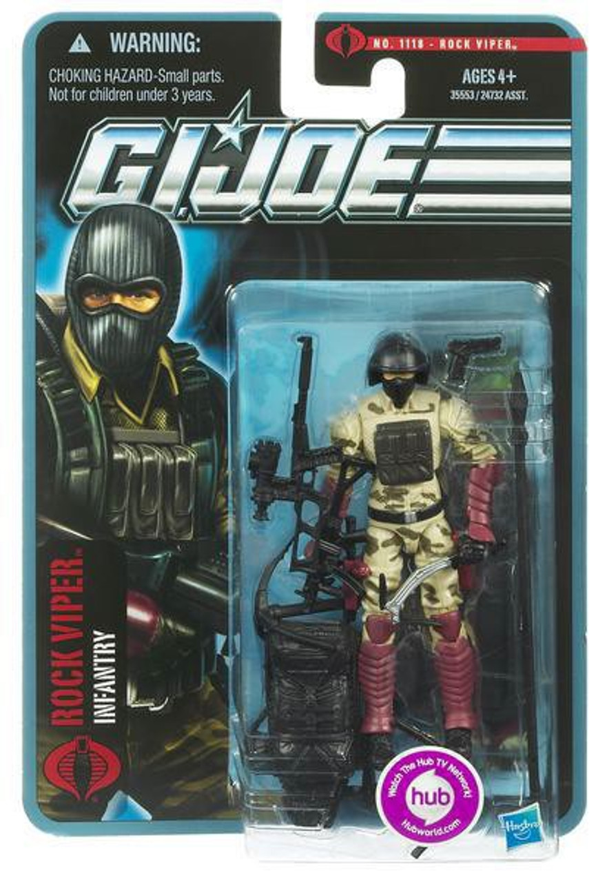 GI Joe Pursuit of Cobra Rock Viper Action Figure