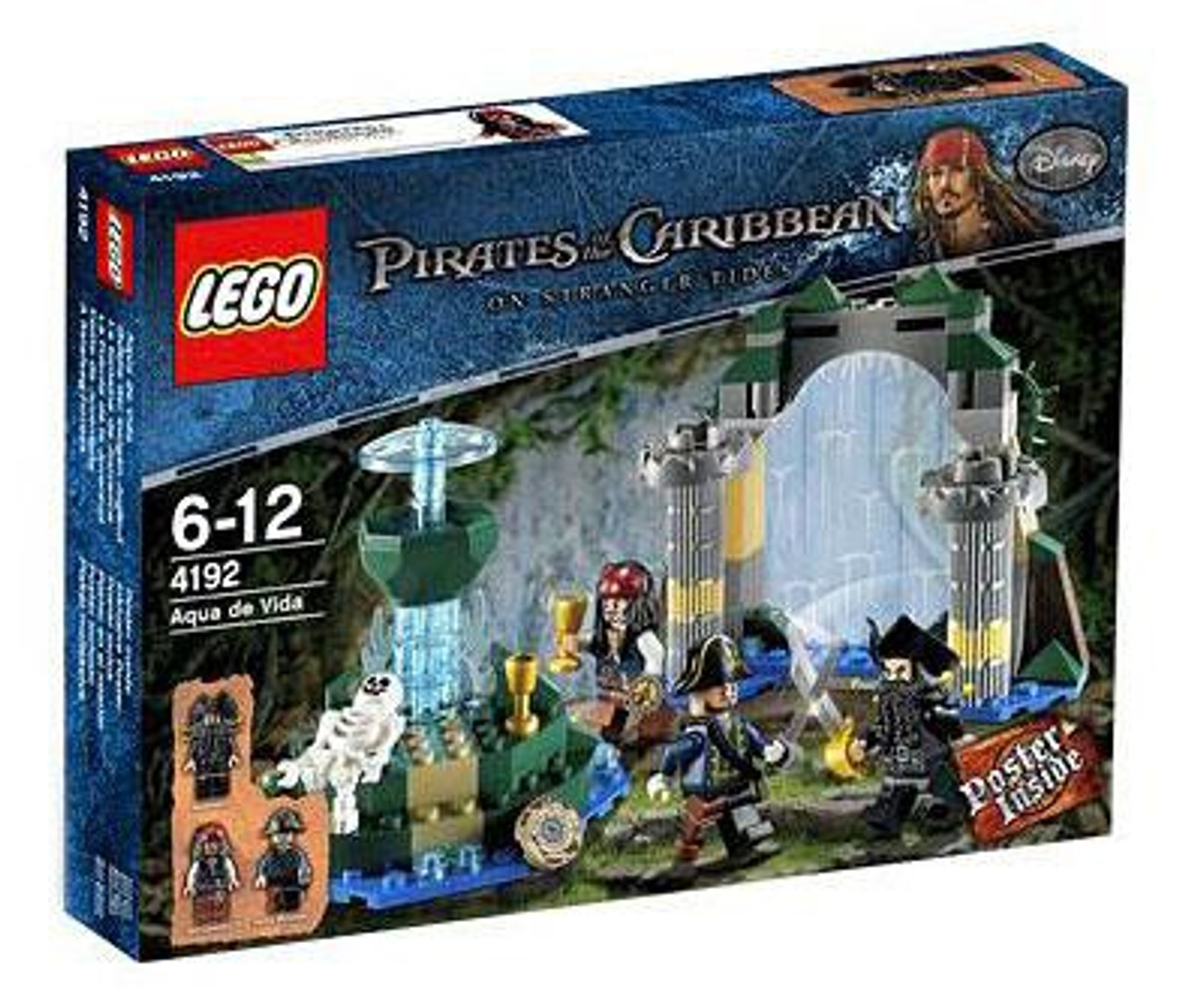 LEGO Pirates of the Caribbean Fountain of Youth Set #4192