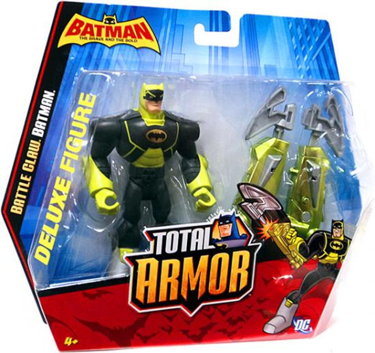 The Brave and the Bold Total Armor Battle Claw Batman Action Figure