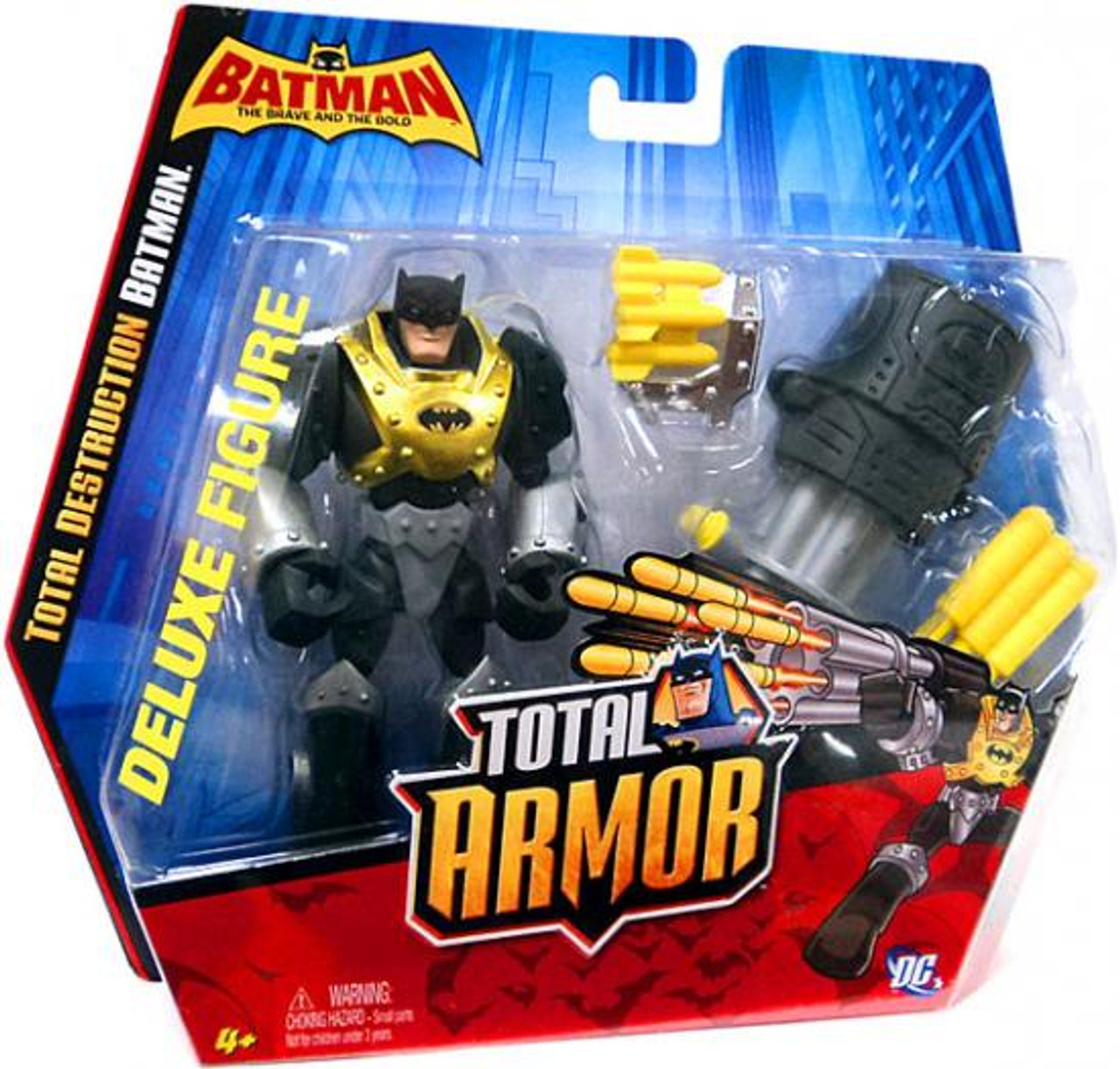 The Brave and the Bold Total Armor Total Destruction Batman Action Figure