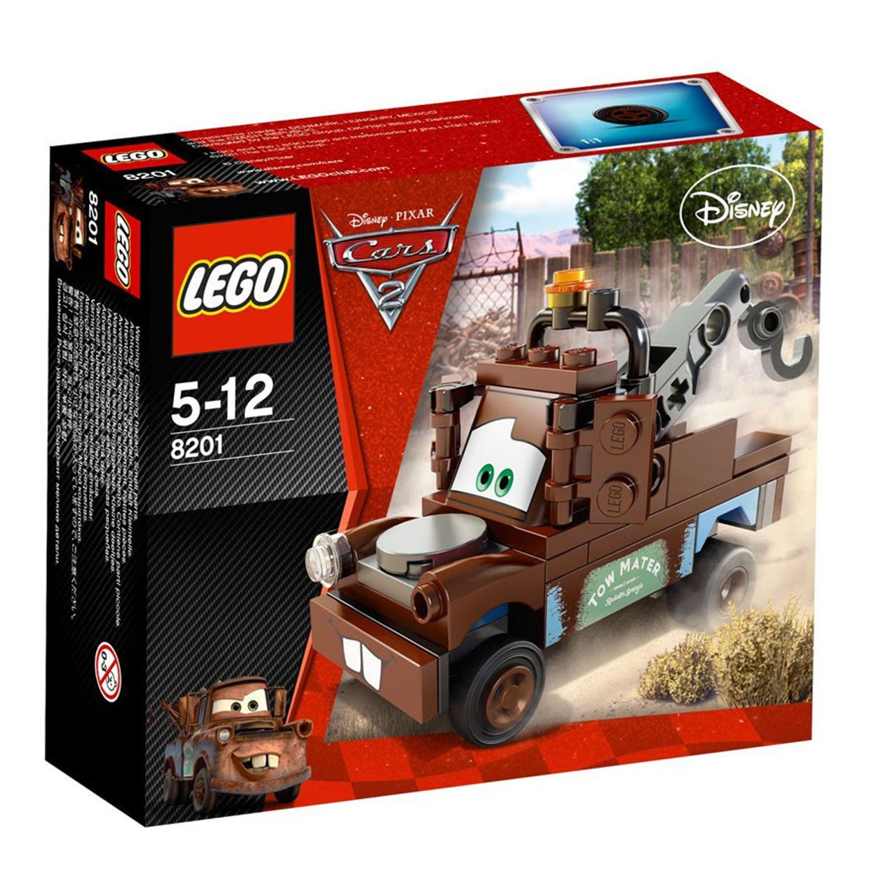 LEGO Disney Cars Cars 2 Radiator Springs Classic Mater Set