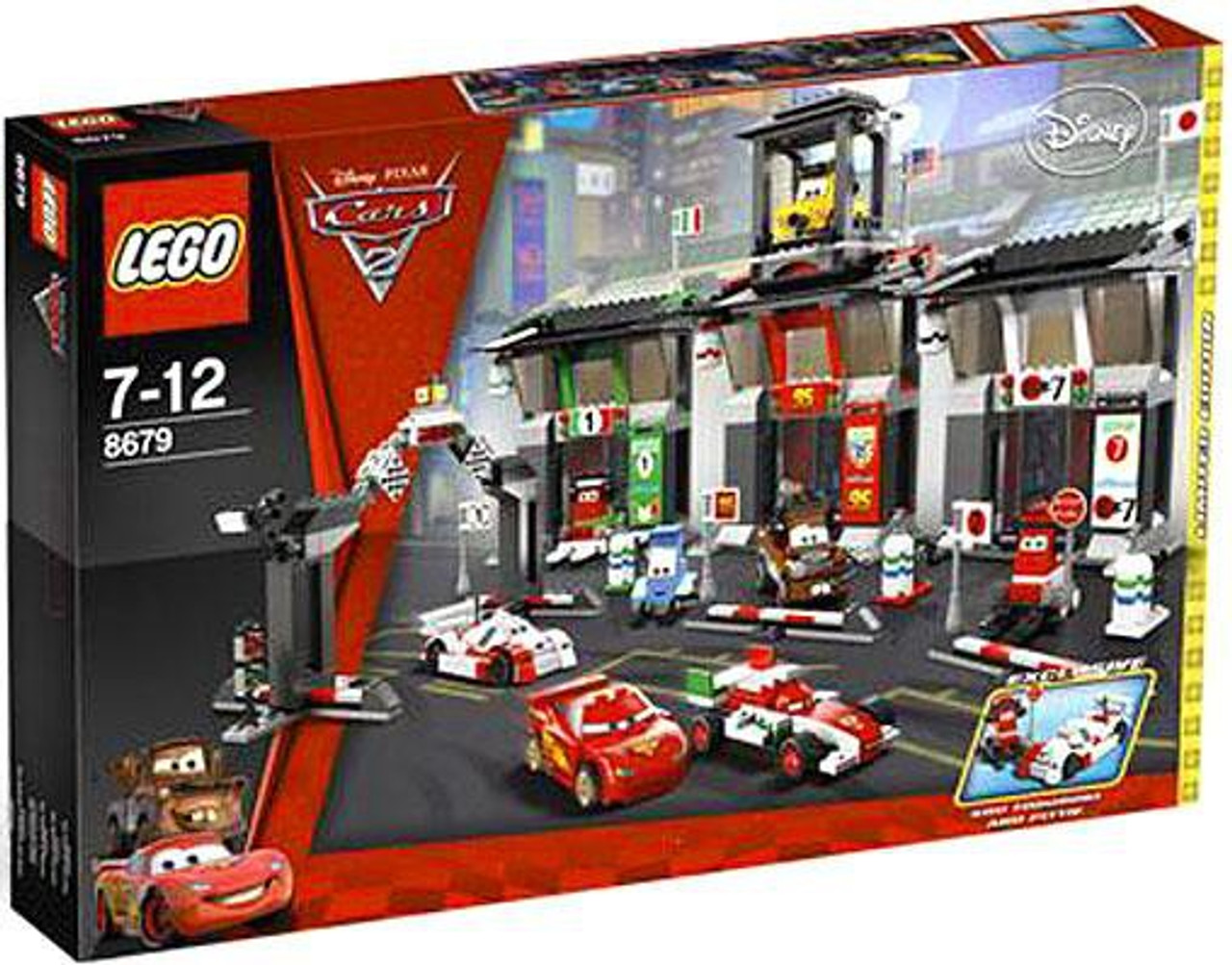 LEGO Disney Cars Cars 2 Tokyo International Circuit Exclusive Set #8679