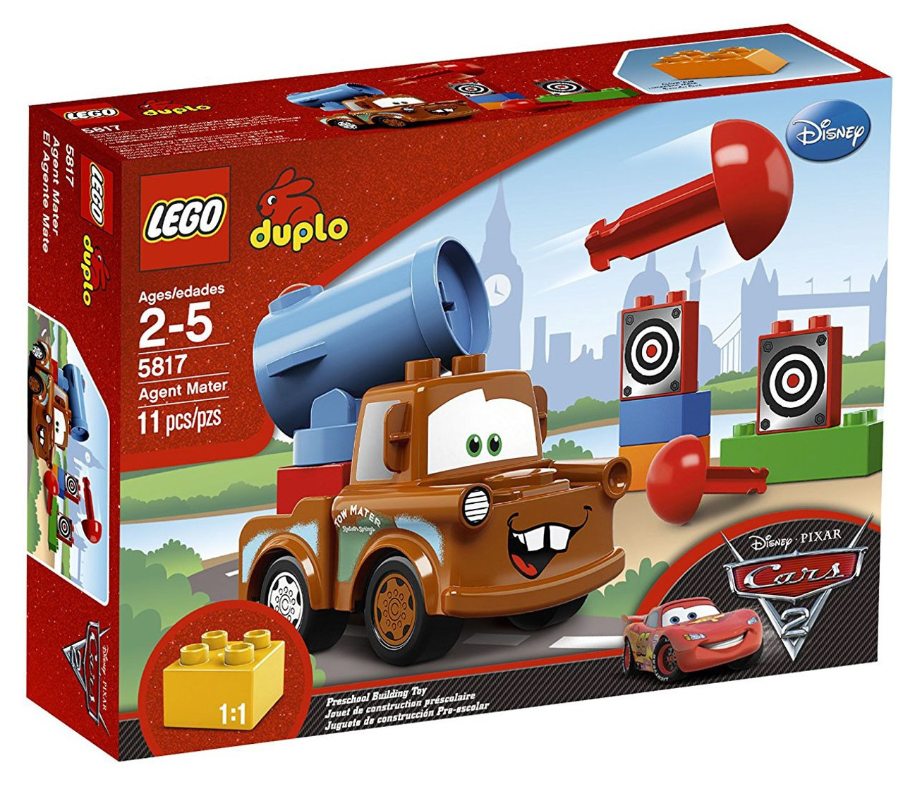 LEGO Disney Cars Duplo Cars 2 Agent Mater Set #5817