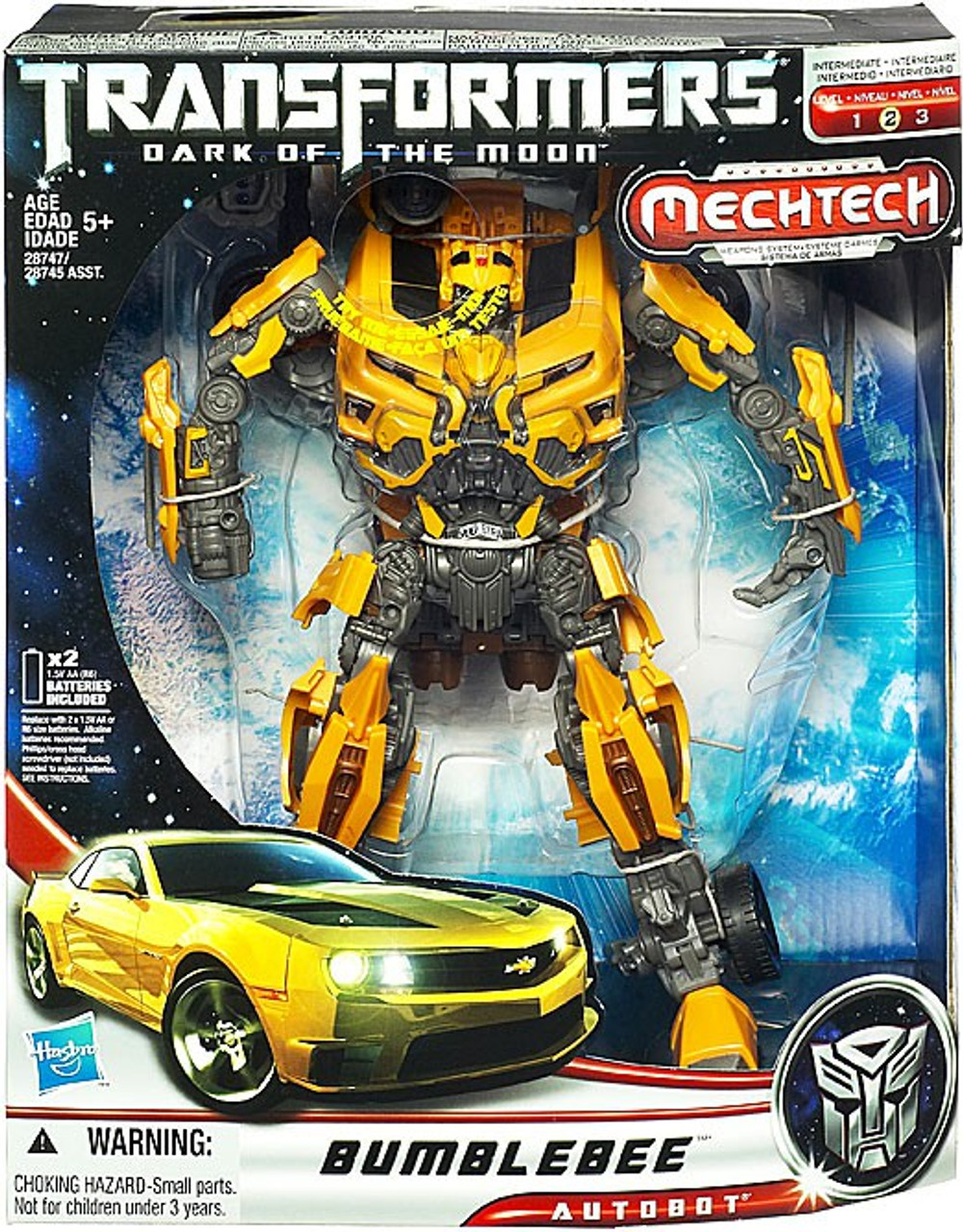 Transformers Dark of the Moon Mechtech Leader Bumblebee Leader Action Figure