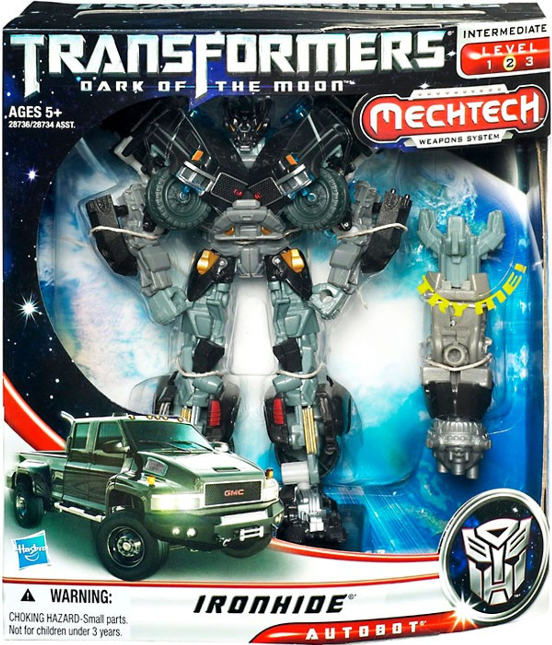 Transformers Dark of the Moon Mechtech Voyager Ironhide Voyager Action Figure