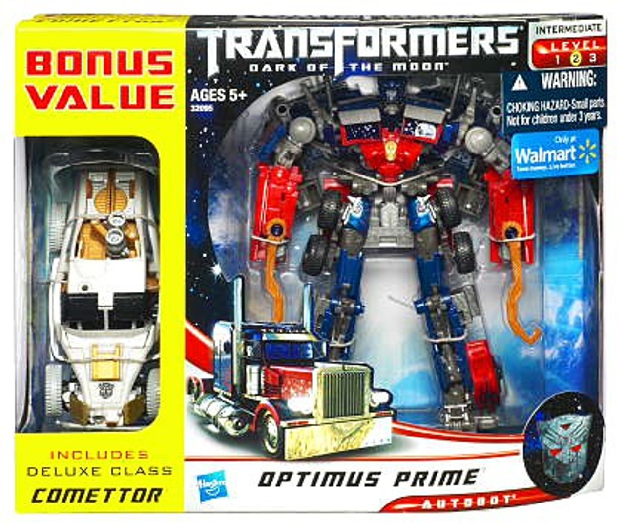 Transformers Dark of the Moon Optimus Prime Exclusive Voyager Action Figure